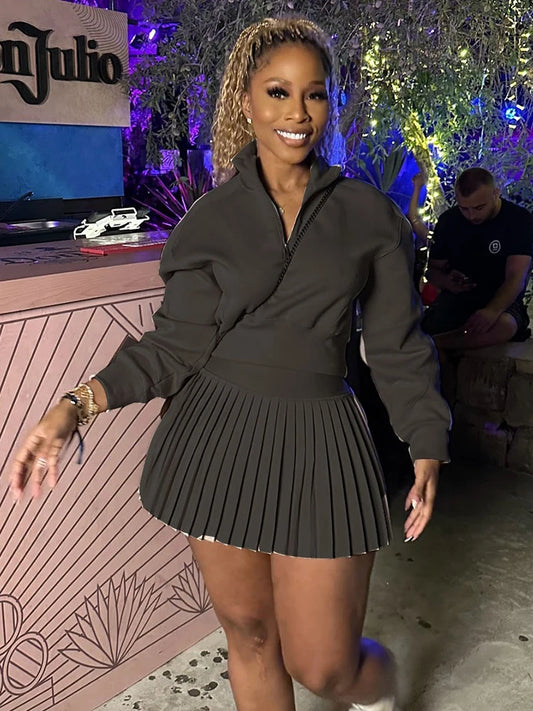 Weird Puss Elegant Simple 2 Piece Set Women 2024 Fall Trend Casual