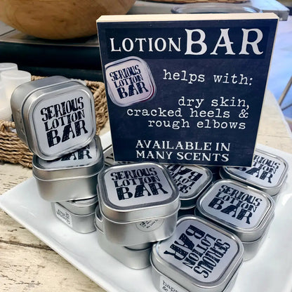 Natural Solid Lotion Bar - Amazing Moisture and Scents!