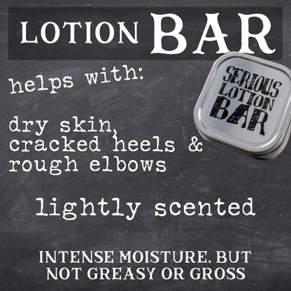 Natural Solid Lotion Bar - Amazing Moisture and Scents!