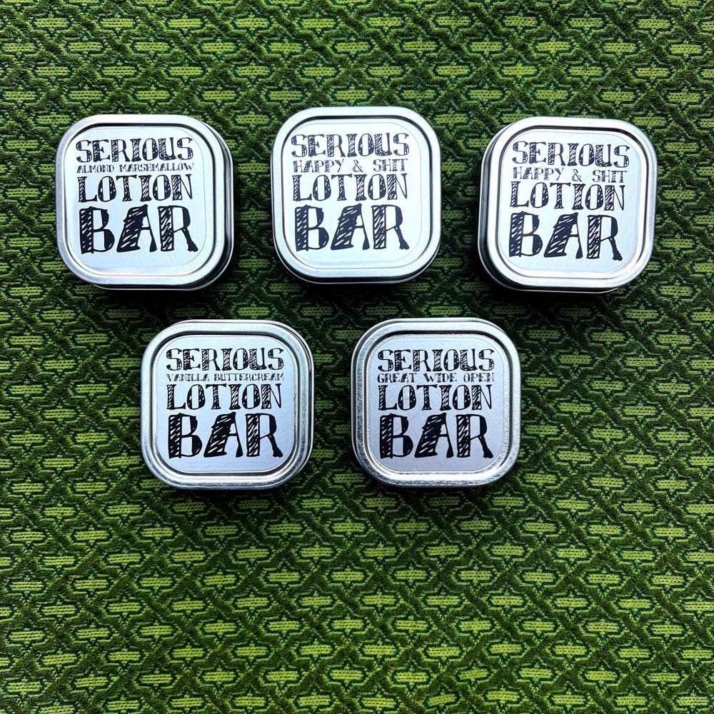 Natural Solid Lotion Bar - Amazing Moisture and Scents!