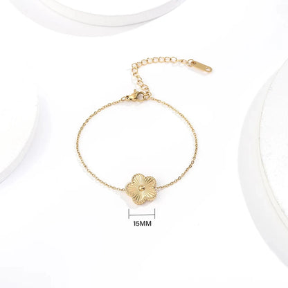 Cleef Me Please Clover Adjustable Bracelet