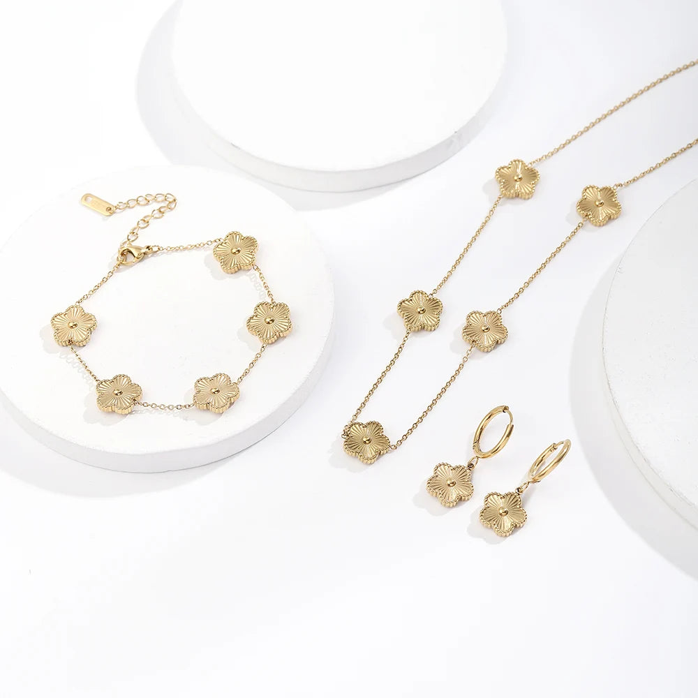 Cleef Me Please Clover Adjustable Bracelet