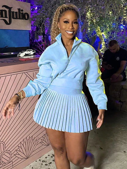 Weird Puss Elegant Simple 2 Piece Set Women 2024 Fall Trend Casual