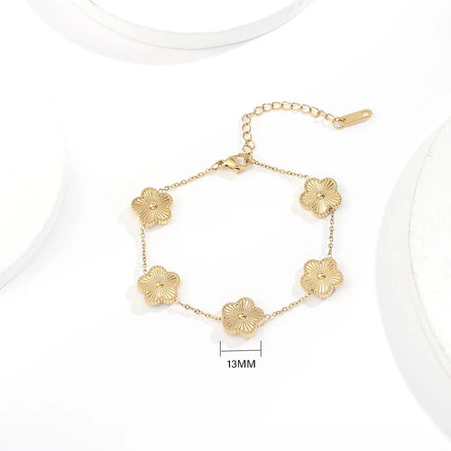 Cleef Me Please Clover Adjustable Bracelet