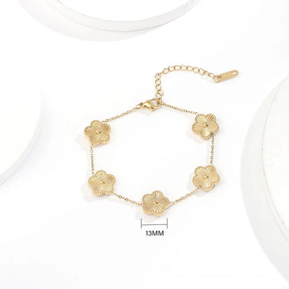 Cleef Me Please Clover Adjustable Bracelet