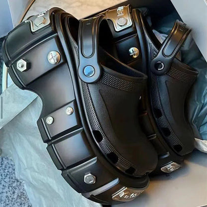 Platform slippers Ladies summer new height raising shoes Ladies wear