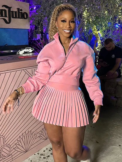 Weird Puss Elegant Simple 2 Piece Set Women 2024 Fall Trend Casual