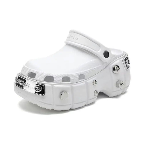 Platform slippers Ladies summer new height raising shoes Ladies wear