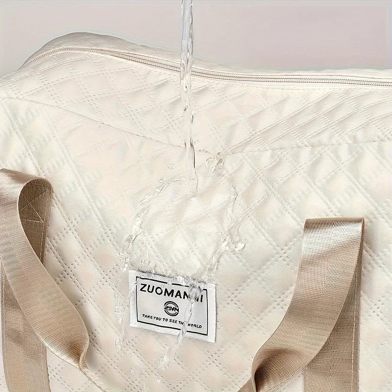 1Pcs WomenTravel Handbag Large Capacity Travel Luggage Portable Suitable Short Long Distance Travel Fitness Storage Bag