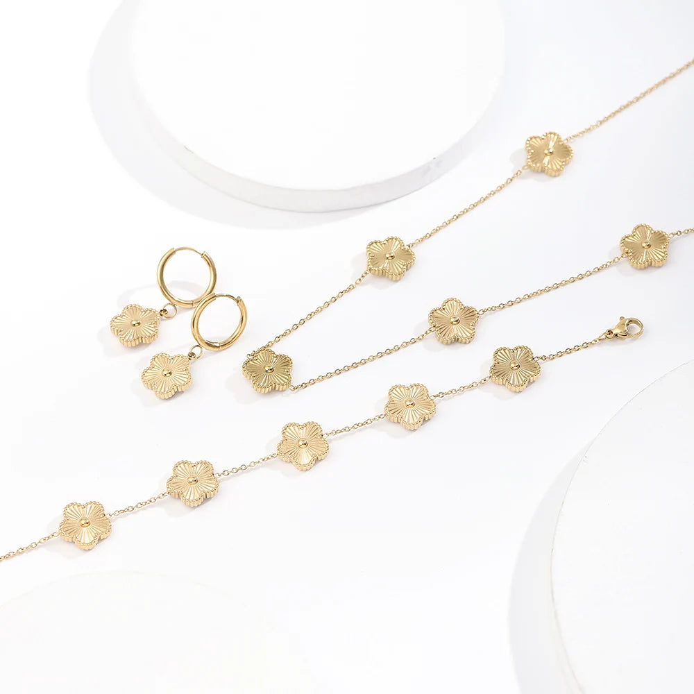 Cleef Me Please Clover Adjustable Bracelet