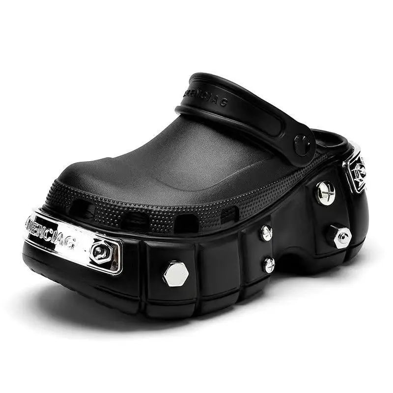 Platform slippers Ladies summer new height raising shoes Ladies wear