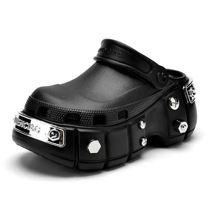 Platform slippers Ladies summer new height raising shoes Ladies wear